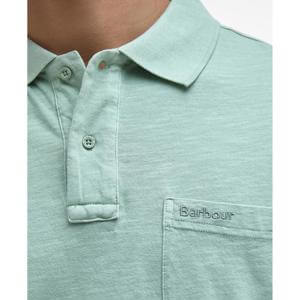 Barbour Pigment Dye Slub Polo Shirt